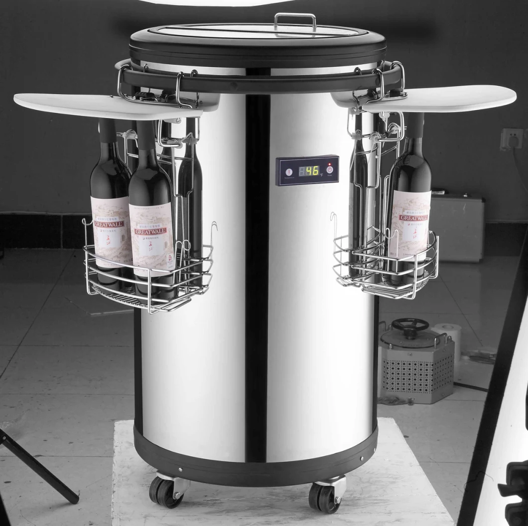 Hicon Unique Design Round Stainless Steel Party Beverage Cooler Wholesale