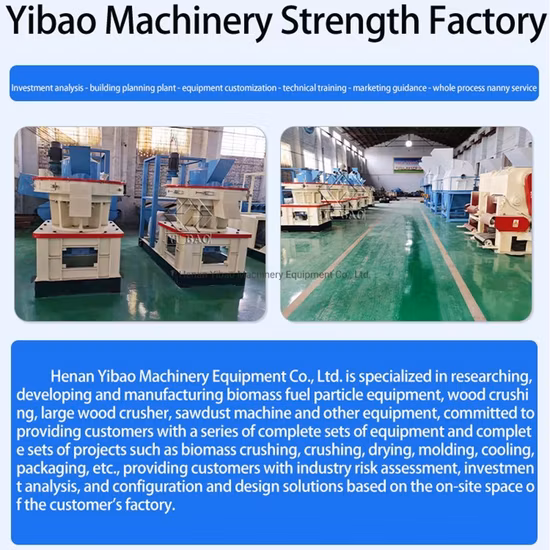 Molino de pellets de alimentación de matriz plana Máquina para fabricar pellets de madera