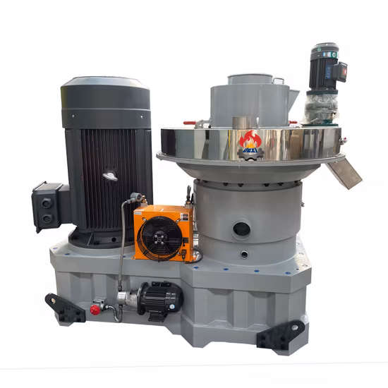 132kw Arroz Cacahuete Cáscara Biomasa Madera Aserrín Bagazo Paja Virutas Afeitado Efb Prensa Pelletizador Combustible Biocombustible Industria Pellet Fabricación Molino Fabricante Máquina peletizadora