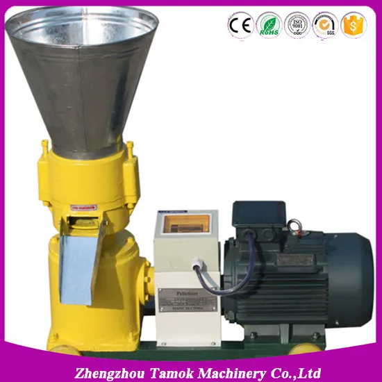 Flat Die Mini Animal Feed Pellet Mill Máquina de alimentación de ovejas